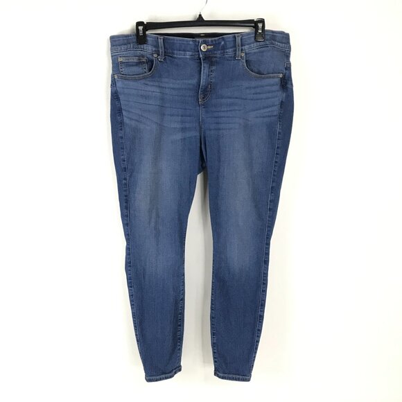 Torrid Bombshell Skinny Premium Stretch High Rise Jeans Women's Plus Size 20R - Picture 1 of 11